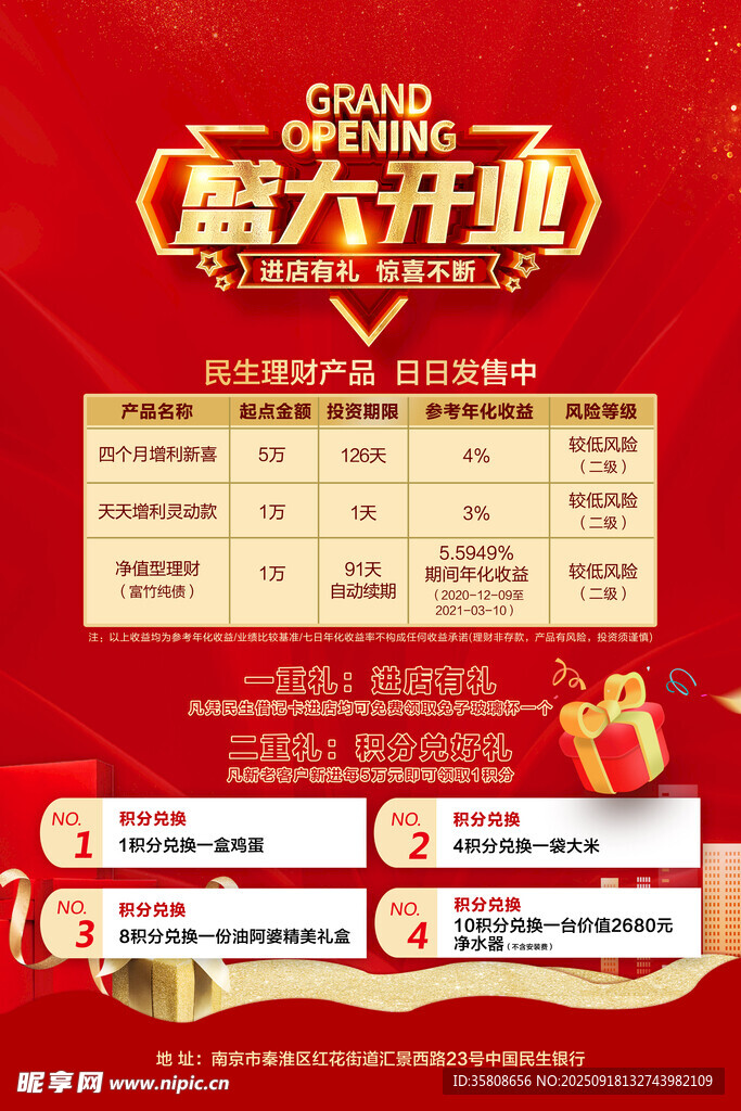 开业海报