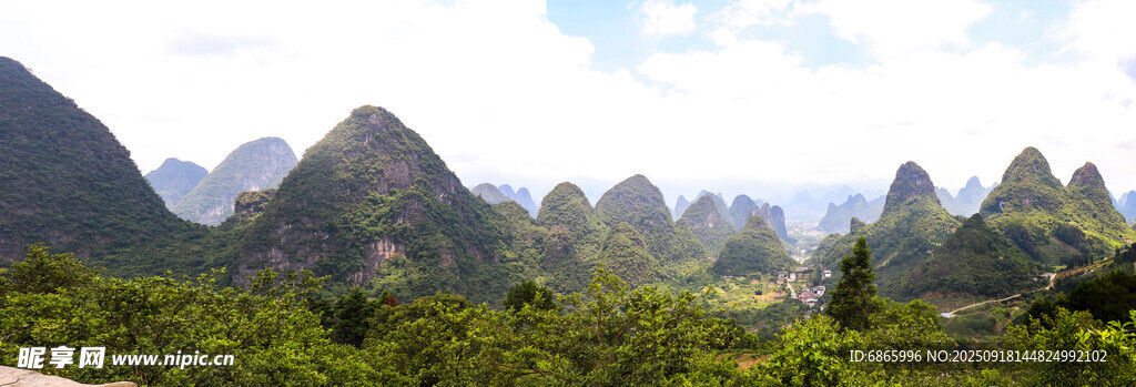 桂林山水秀丽风光