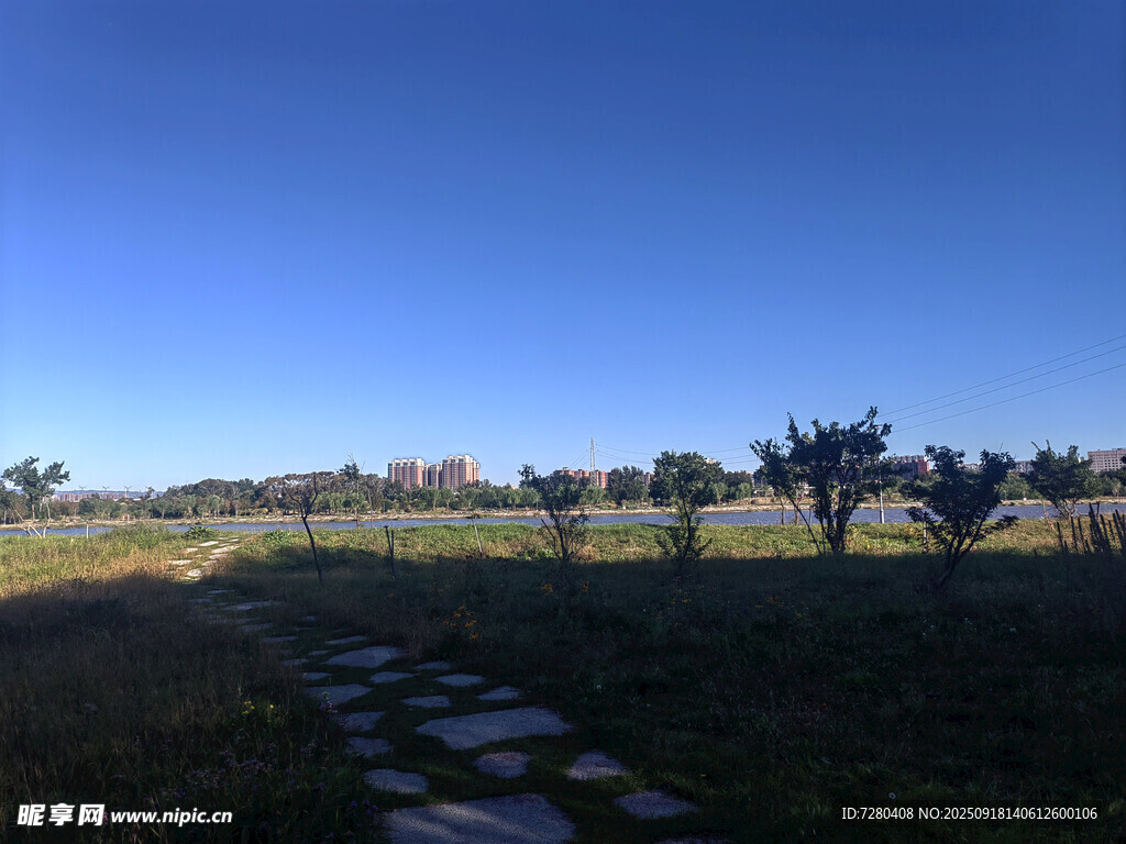 乡间小路自然风光美景