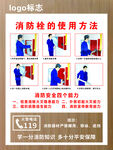 消防栓使用方法图示