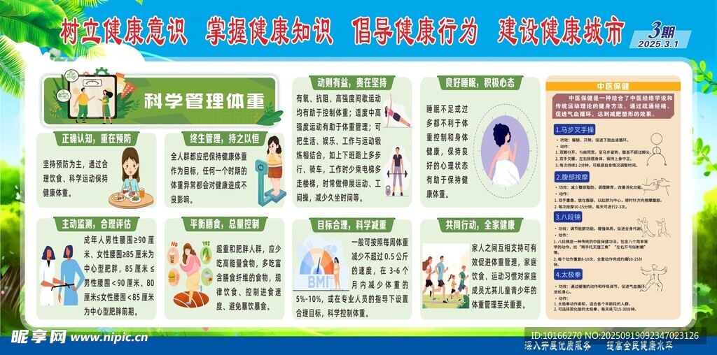 科学管理体重 中医保健
