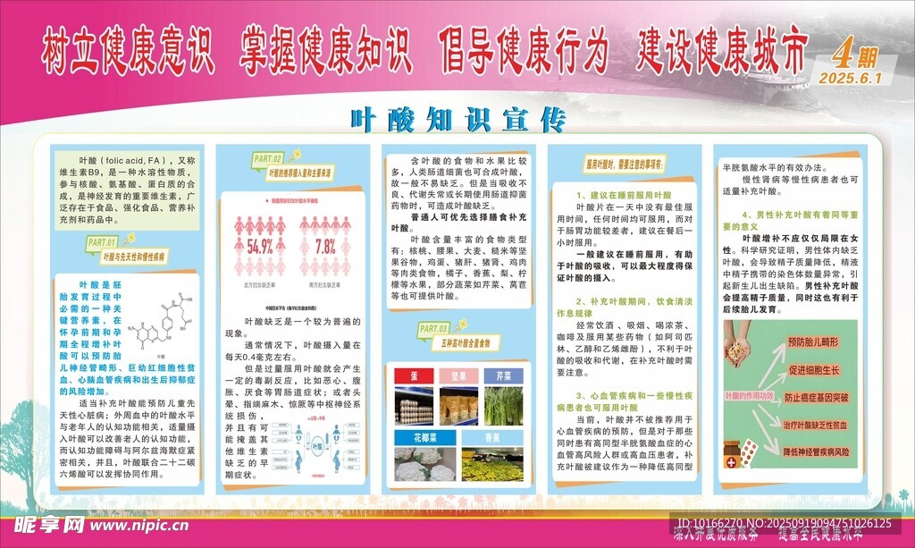 叶酸知识宣传