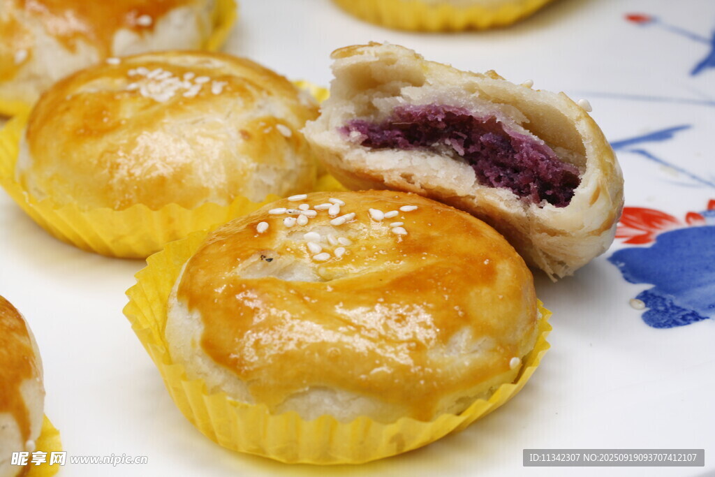蓝莓酥饼