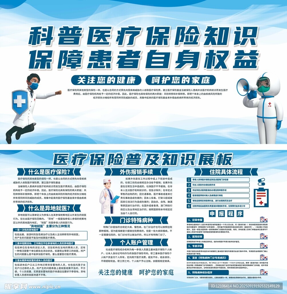 医保知识科普宣传页