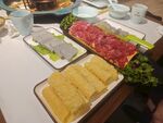 丰盛火锅食材拼盘