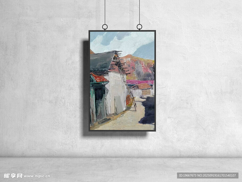 挂画样机