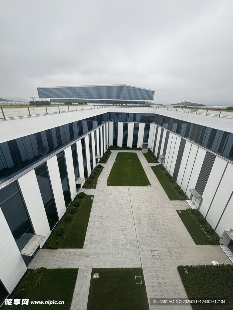 现代建筑庭院景观