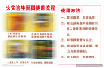 火灾逃生面具使用说明