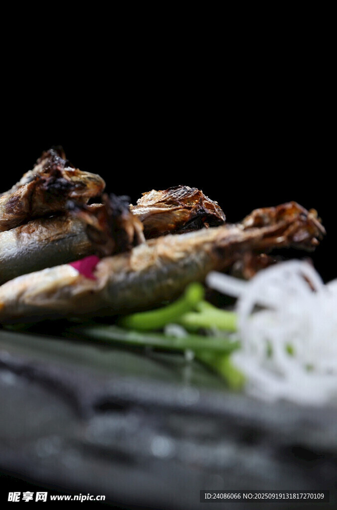 美味烤鱼诱人海鲜料理