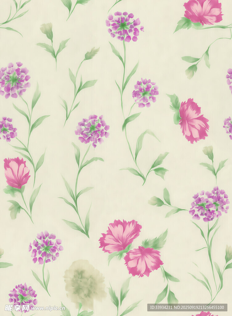手绘花