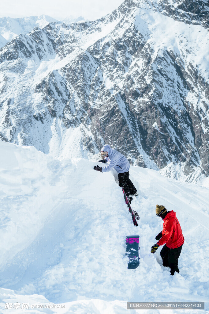 滑雪者