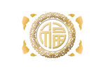 金色福字装饰图案