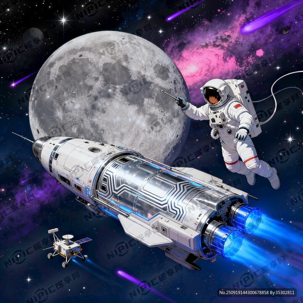 科幻感觉 有外太空 宇航员