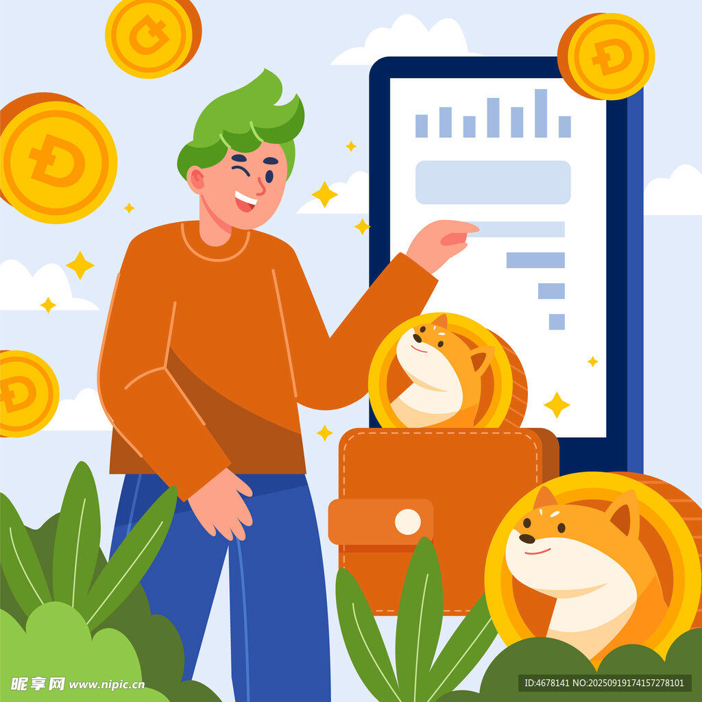 男子指屏幕获金币与萌宠