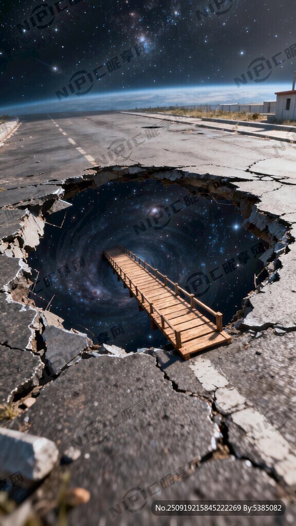 生成一张 洞的深处无尽的宇宙