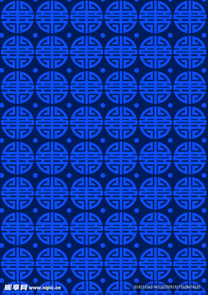 蓝色几何图案背景纹理