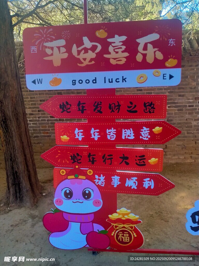 喜庆新年装饰场景