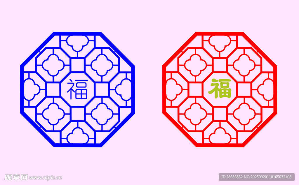中式雕花格子