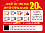 家电促销政府补贴海报