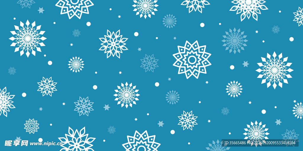 雪花图案
