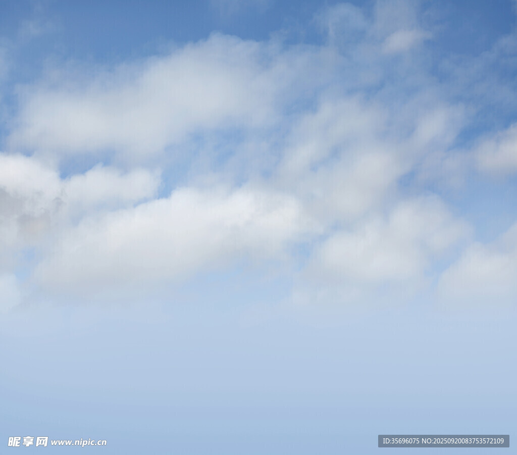 蓝天白云美景