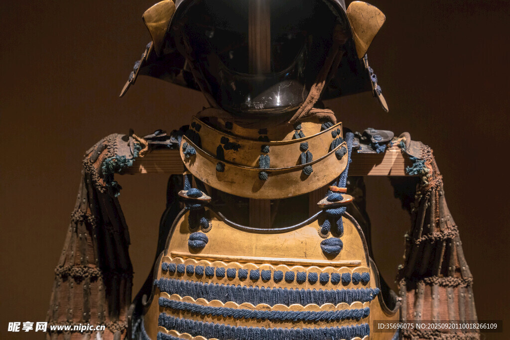 日本古代武士铠甲展示
