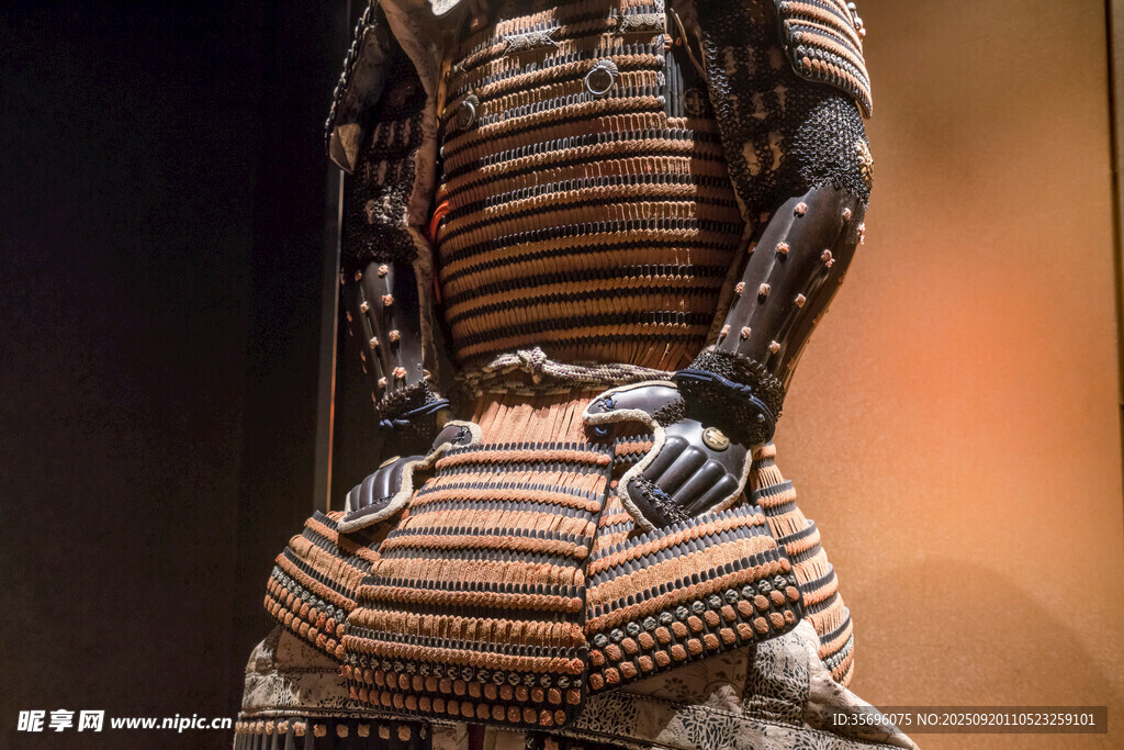 古代武士铠甲展示