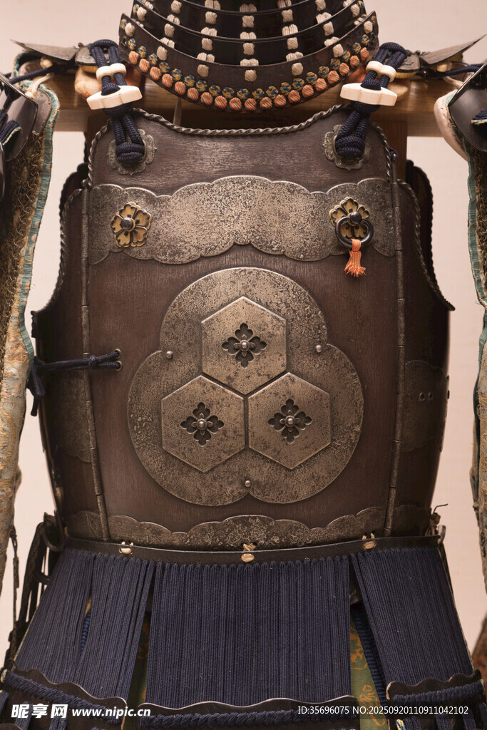 古代武士铠甲展示