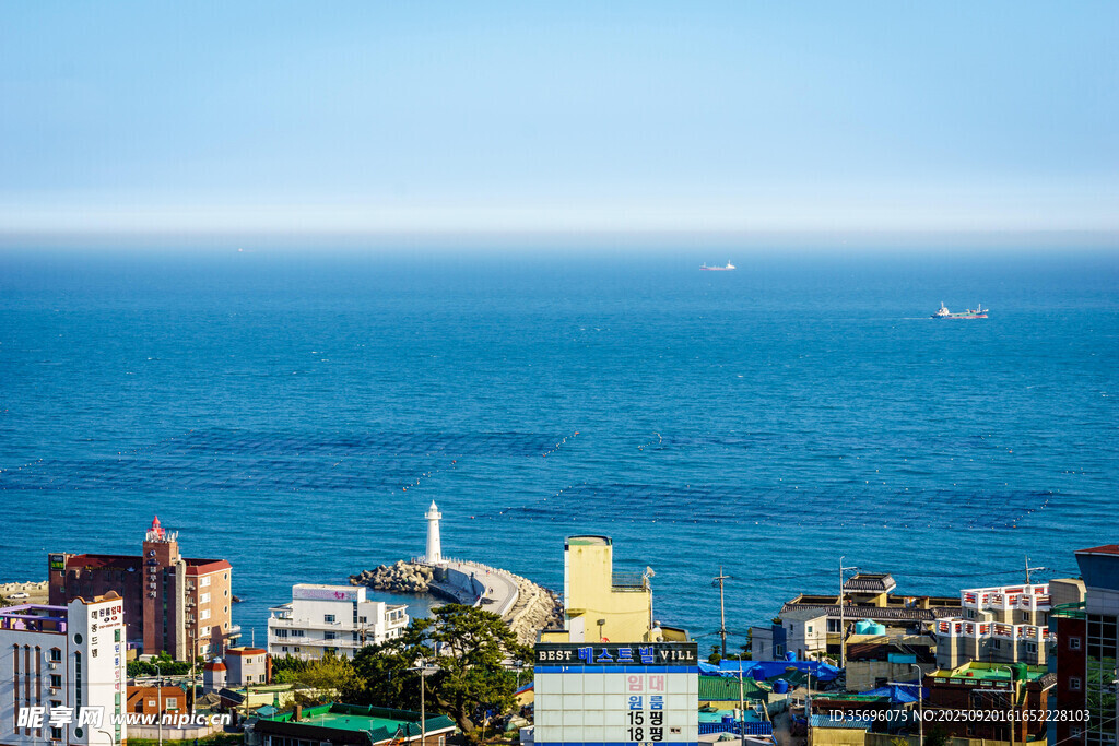 海滨城市风光