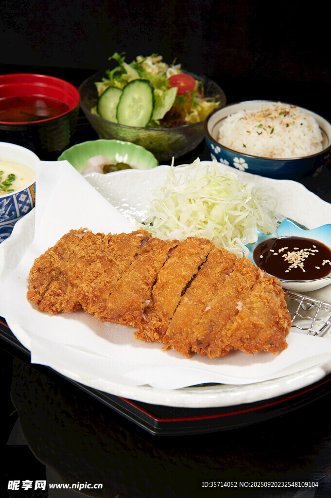 炸猪排定食