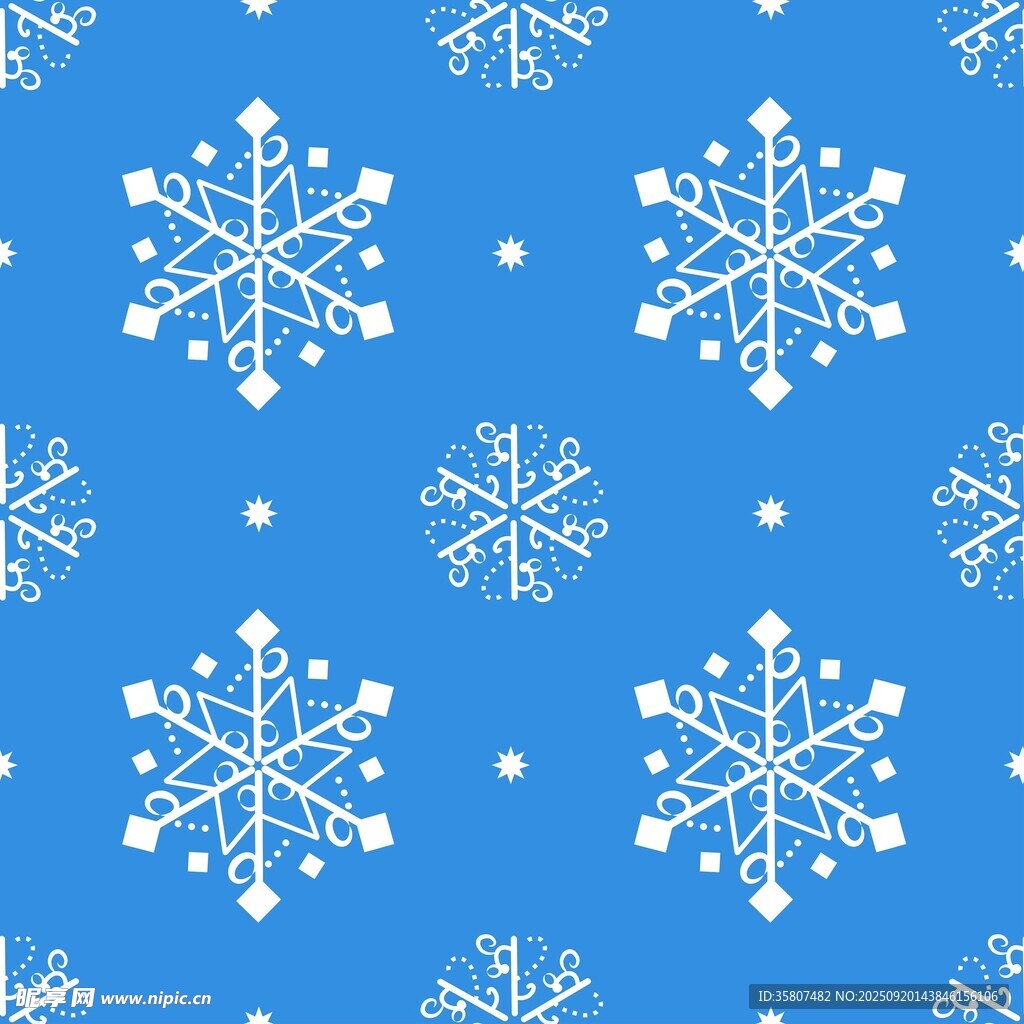 雪花图案