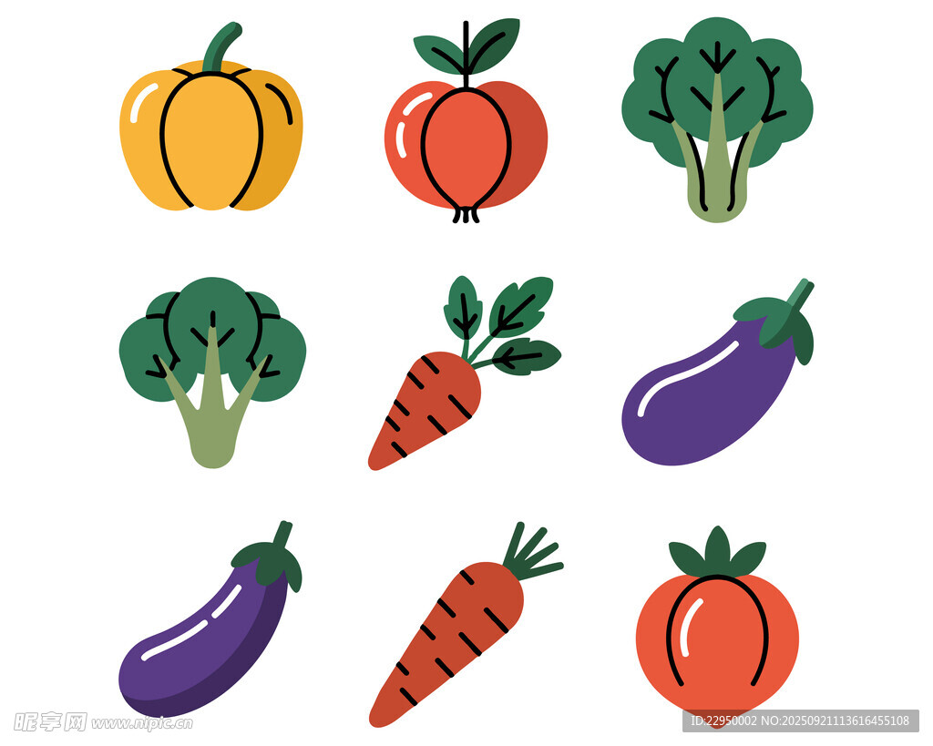 蔬菜插画