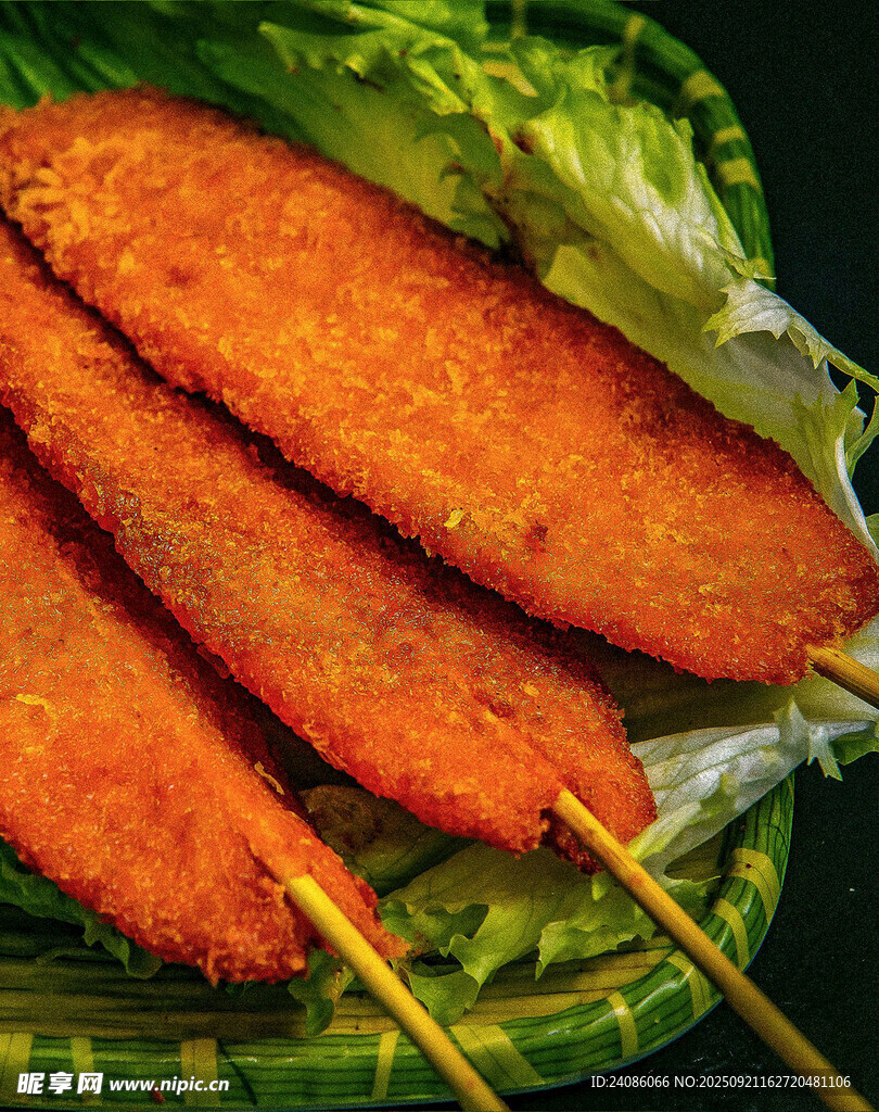 香酥炸鱼串