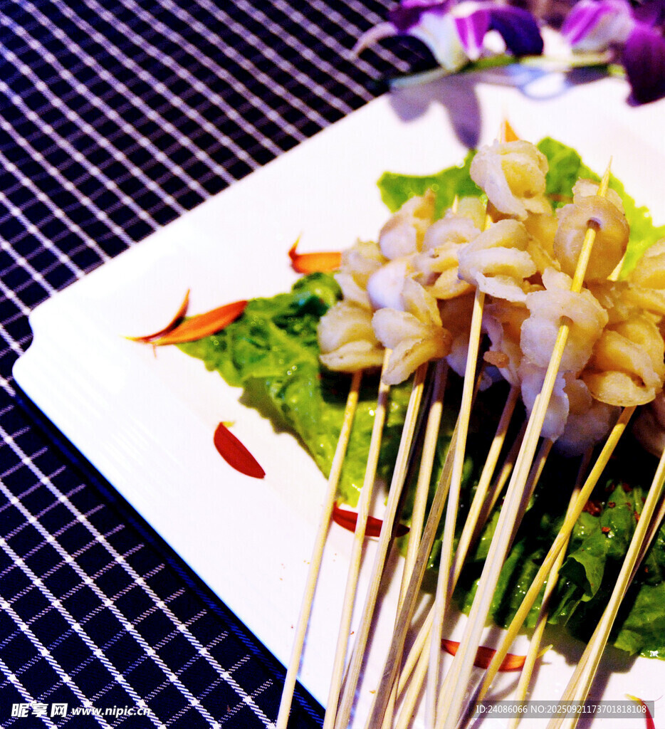 美味鱿鱼串