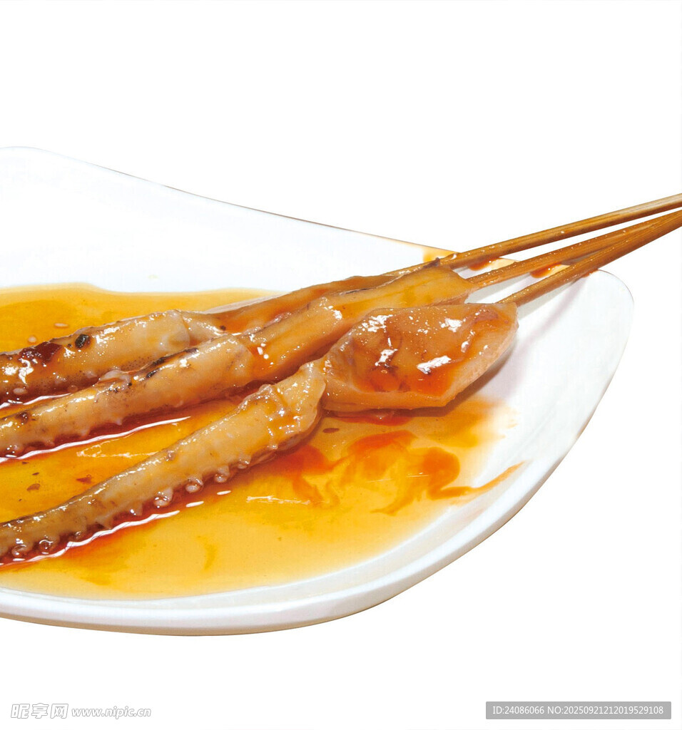 美味酱汁鱿鱼须