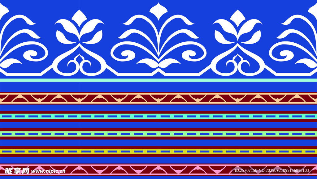 传统几何花纹