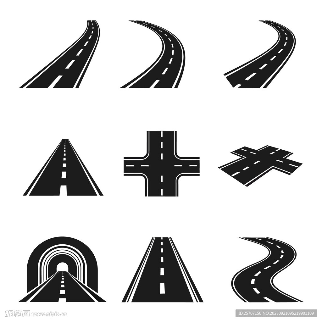 公路图案