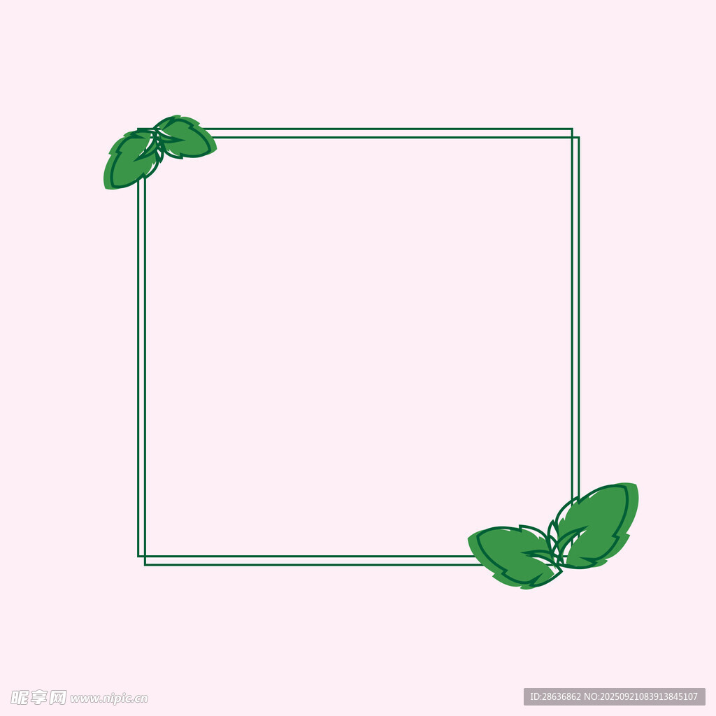 植物边框