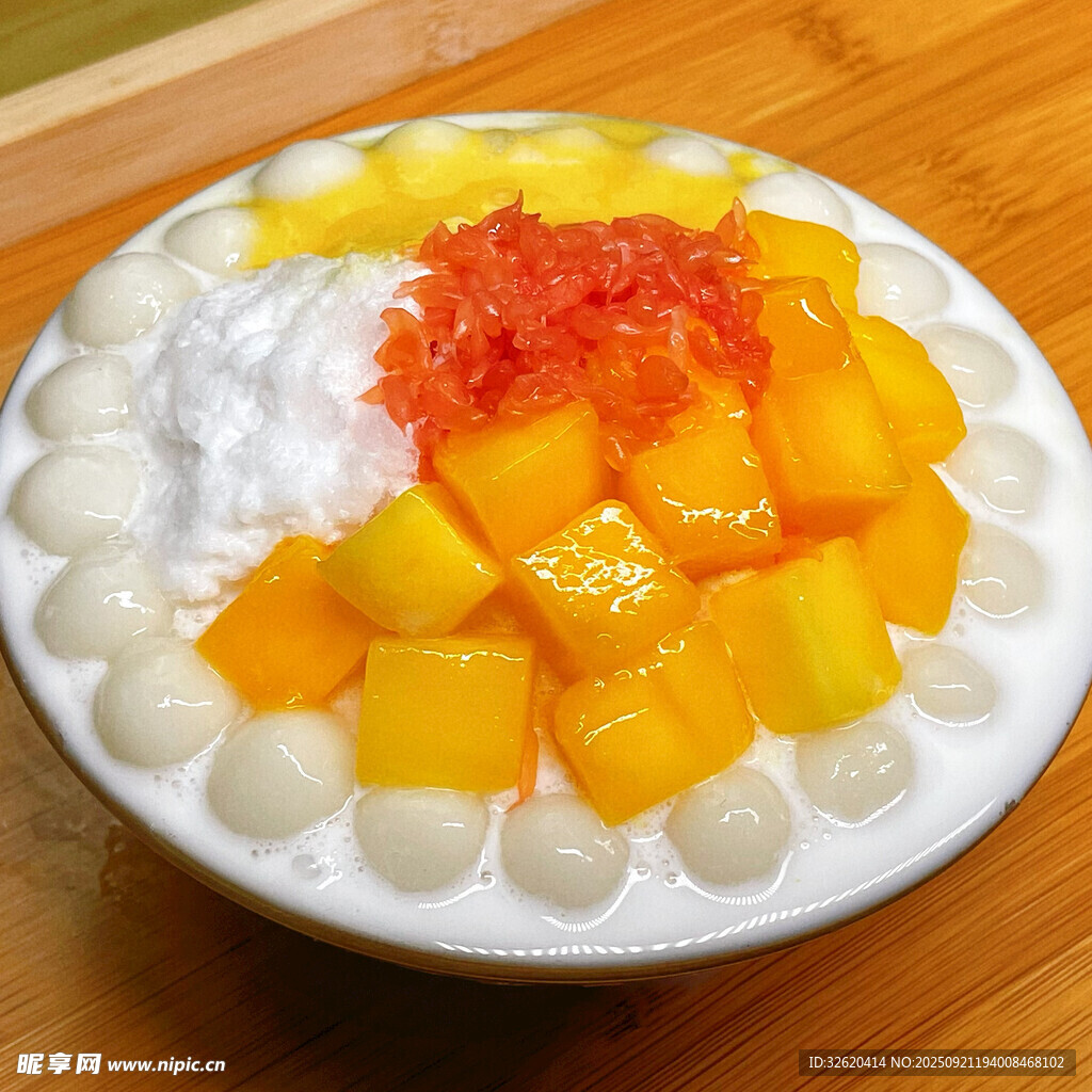 芒果糯米甜品