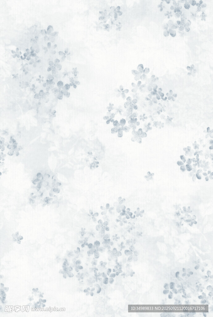 淡蓝雪花纹理背景图