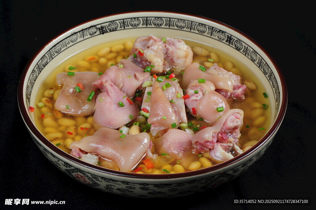 黄豆蒸猪年爪