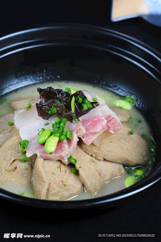 素同肠烧咸肉