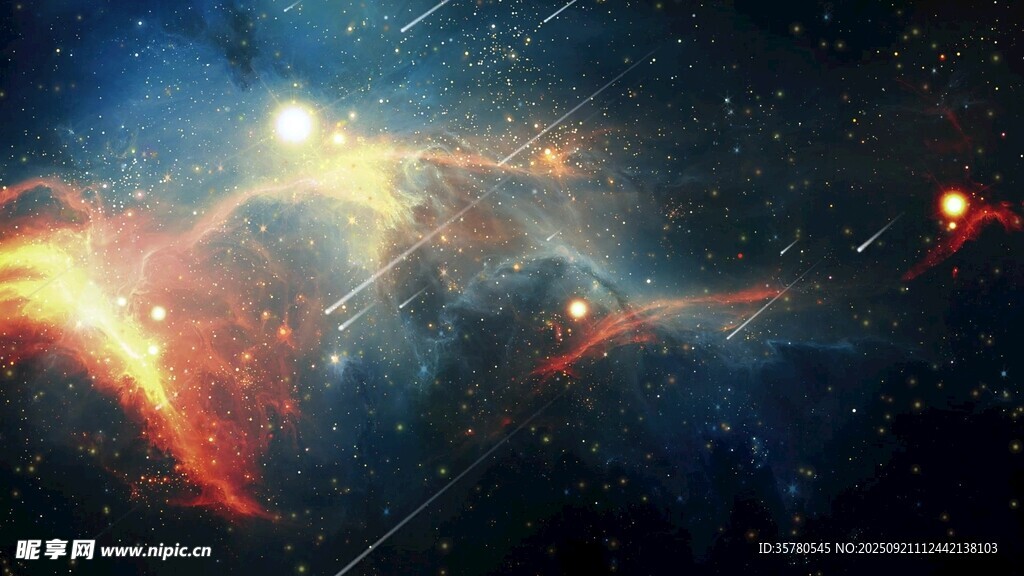 梦幻星际宇宙绚丽景象
