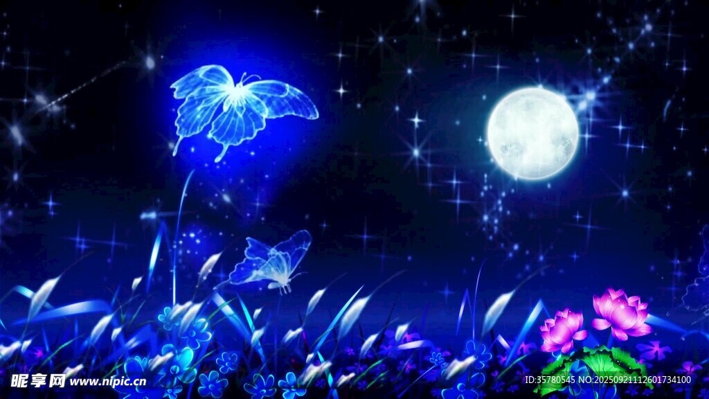 梦幻海底灯光景观