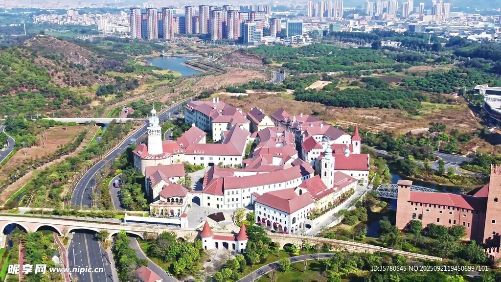 东莞城市风光视频