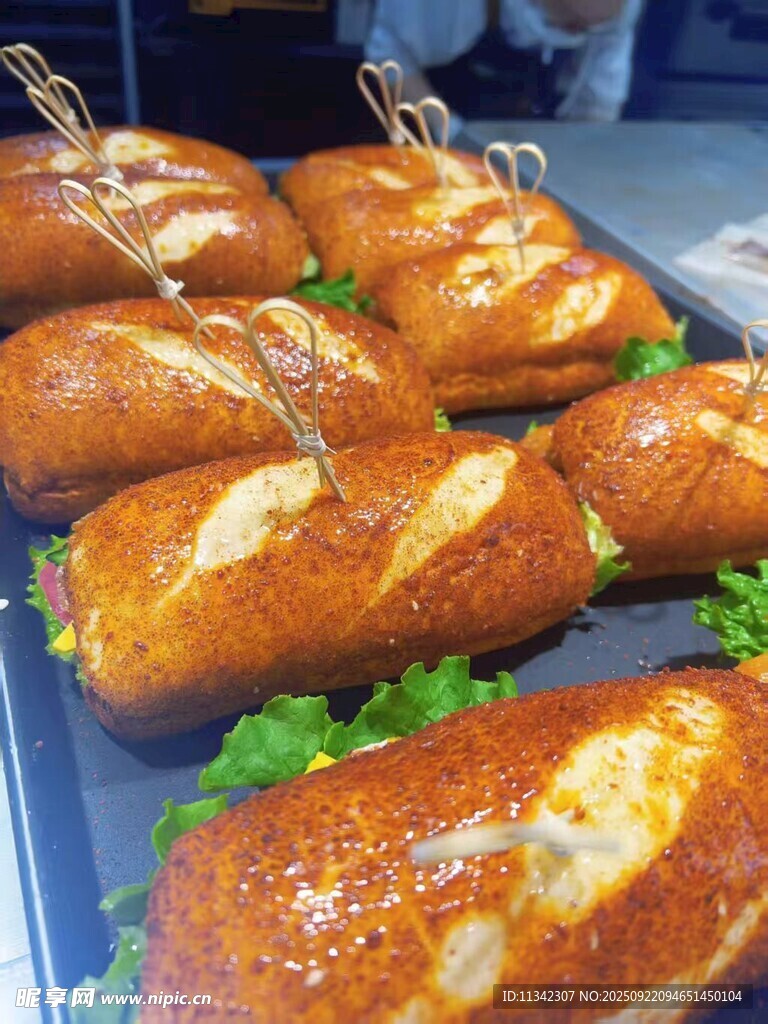 美味烤制面包