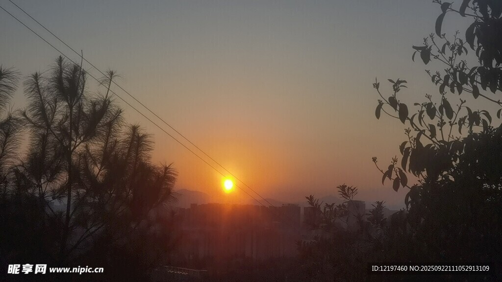 夕阳西下景色美