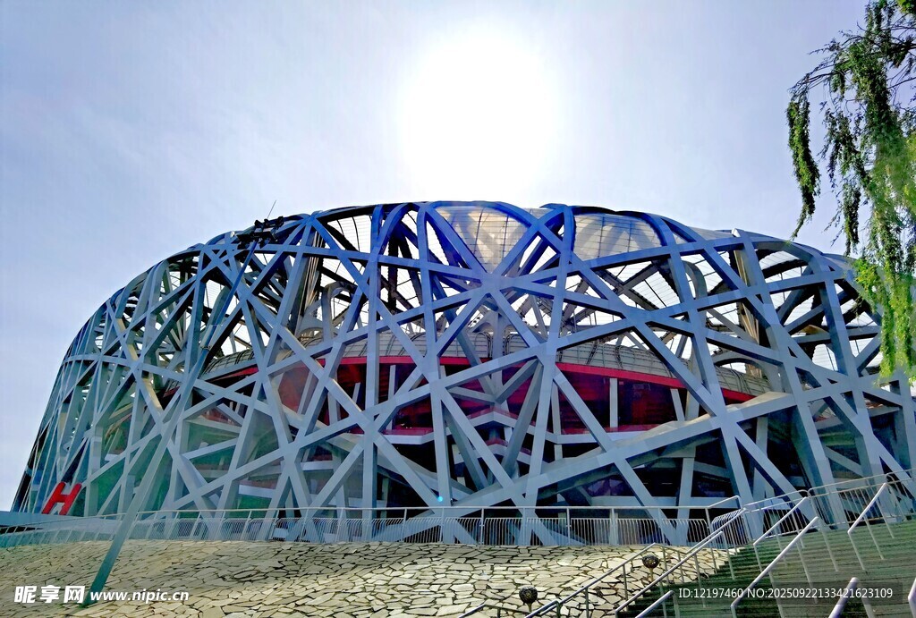 鸟巢建筑外观
