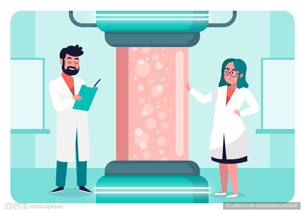 科学家观察神秘柱状装置