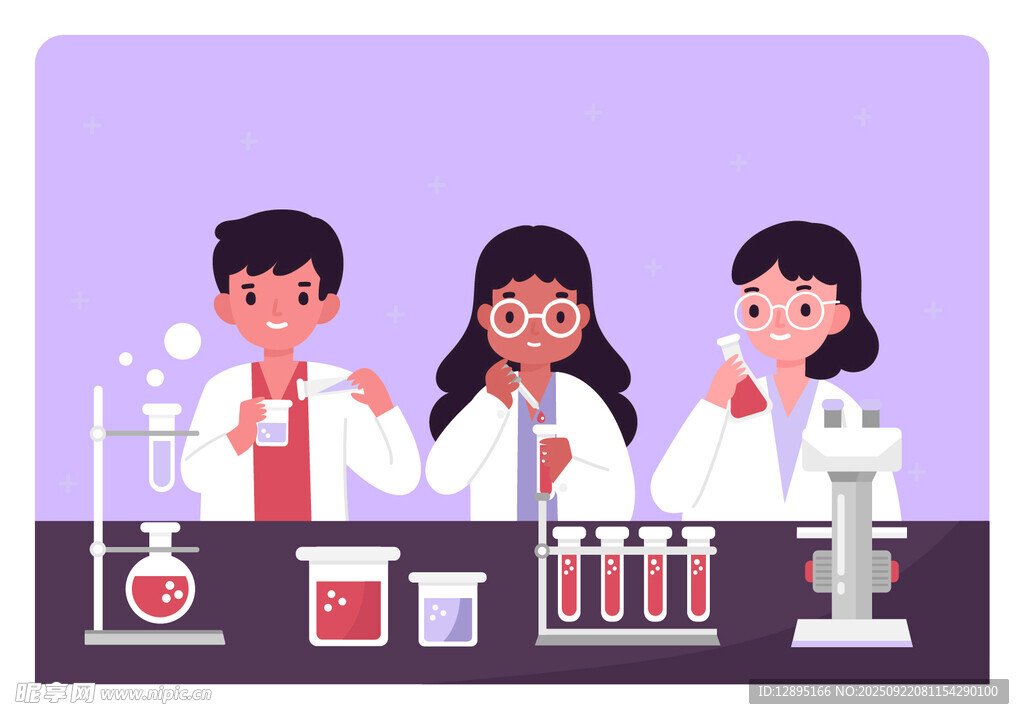 儿童进行趣味科学实验